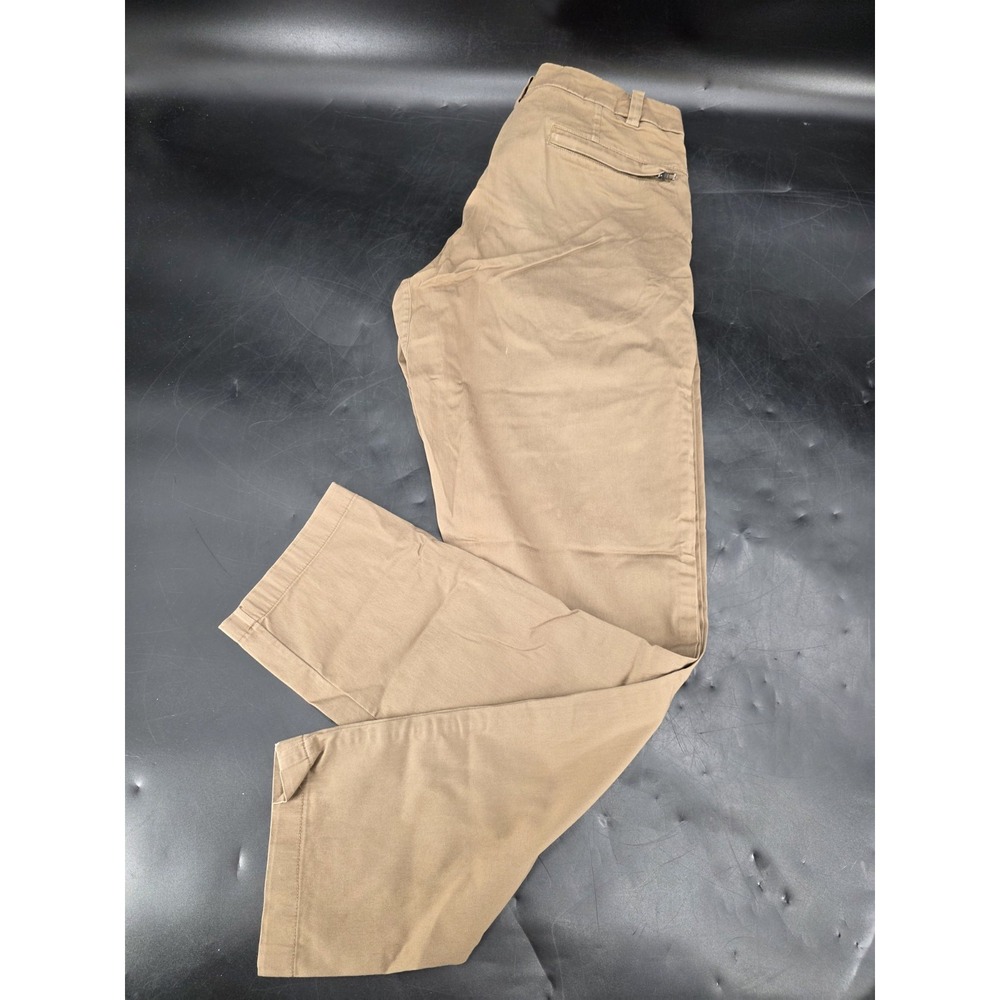 X2 Lululemon ABC Slim & Commission Classic Pants Men's Sz 32 Olive Green/ Khaki - Picture 13 of 16